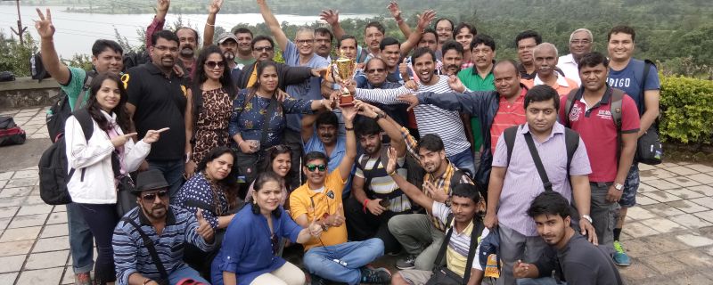 Yeoman group excursion trip to Bhandardhara resort